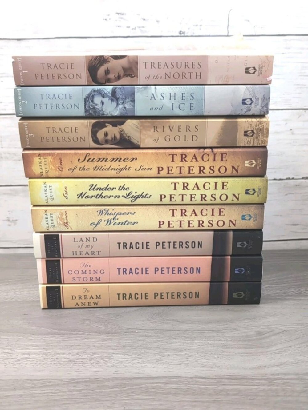 Christian Fiction Romance Historical Novels by Tracie Peterson Paperback Lot